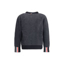 Cardigã de Lã Preto Fleece
