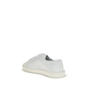 Sneakers basse Bos Taurus in pelle di vitello bianca