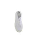 Sneakers basse Bos Taurus in pelle di vitello bianca