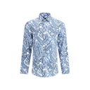 Camisa con estampado de cachemira