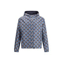 Giacca con guscio in poliestere multicolore