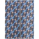 Mehrfarbige Polyester-Außenjacke