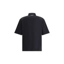 Camisa Polo Preta de Algodão