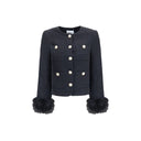 Fur cuffed Jacket