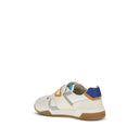 Mehrfarbige Kalbsleder Bos Taurus Sportliche Sneaker