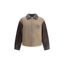 Wool and leather college Jacket