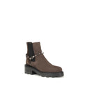 Braune Kalbsleder Bos Taurus Chelsea-Stiefel