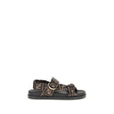 Sandalias de satén FF