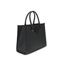 Borsa nera di cotone