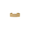 Pulsera de textura de malla refinada
