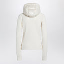 Moncler Grenoble White padded hoodie
