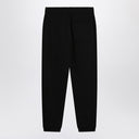 Pantaloni da jogging neri in cotone Moncler