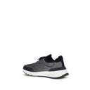 Sneakers atletiche grigie in cotone