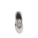 White Calf Leather Bos Taurus Low Top Sneakers