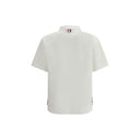 Camisa Polo de Algodão Branca