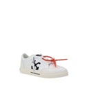 Sneakers basse bianche in gomma