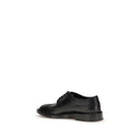 Sapatos Oxford e Derby de Couro Preto
