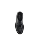 Sapatos Oxford e Derby de Couro Preto