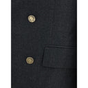 Bicolor Fleece Wollanzüge und Blazer