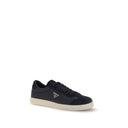 Sneakers in pelle blu