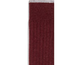 Bordeaux Kaschmir Socken