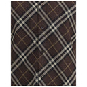 Camisa Marrom com Estampa de Algodão