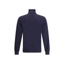 Dolcevita in cashmere blu