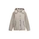 Gray Polyester Coat