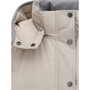 Gray Polyester Coat