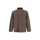 Cappotto marrone in poliammide