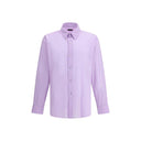 Purple Cotton Dress Shirt