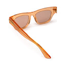 Óculos de Sol Laranja Acetato