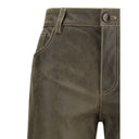 Braune Lederhose