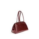Rote Kalbsleder Bos Taurus Schultertasche