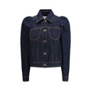 Blue Cotton Denim Jacket