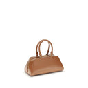 Braune Kalbsleder Bos Taurus Handtasche