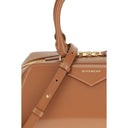 Braune Kalbsleder Bos Taurus Handtasche