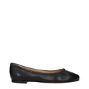 Ballerines en cuir noir