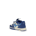Tênis Chunky de Couro Azul