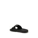 Schwarze Polyethylen-Sandalen