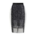 Sequin Embroidery Skirt