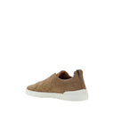 Sneakers basse in pelle di vitello marrone Bos Taurus