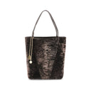 Bolso tote de piel de oveja Spin