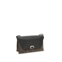 Black Leather Shoulder Bag