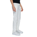 Weiße Baumwollhose