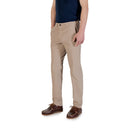 Beige Baumwoll Skinny Hose