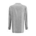 Grauer Wollblazer