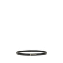 Black Leather Regular Belt