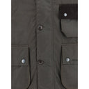 Cappotto Trench di Cotone Marrone