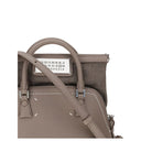Beige Kalbsleder Bos Taurus Handtasche